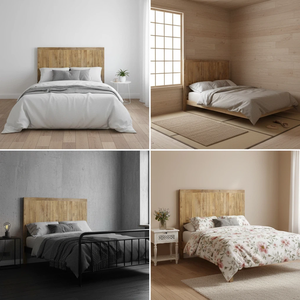 2025หัวเตียงดีไซน์ทันสมัยทำด้วยมือทำจากไม้ XZ-24993Solid ห้องนอนทันสมัยข้างเตียงเฟอร์นิเจอร์บ้านที่มีเอกลักษณ์ - Product Image 3