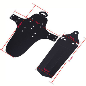 Guardabarros de Plástico de Liberación Rápida para Bicicletas de Carretera, Delantero y Trasero, Ligeros y Duraderos, Protección Contra Barro y Suciedad - Product Image 3