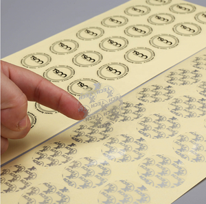 Étiquettes autocollantes personnalisées, impression couleur intégrale, imperméables, découpées à la forme, emballage de produits, papier kraft résistant - Product Image 2