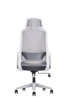 Chaise de bureau ergonomique Furicco moderne à dossier haut avec appui-tête réglable en tissu maillé – Vente en gros usine