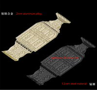 Pièces de rechange automobiles Plaque de protection du châssis du moteur en métal 3D pour 2024 Chery ICAR 03 ICAR V23 2025 Couvercle du moteur de la batterie