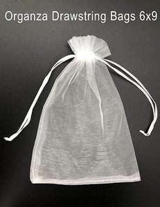 Bolsas de Regalo de Organza con Cordón de Cierre Rápido, Bolsitas para Joyería, Envoltorios de Malla Transparente para Fiestas, Navidad, Bodas, Envío Rápido RTS - Product Image 5