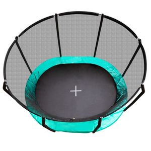 <span class=keywords><strong>Trampoline</strong></span> rebondissant de 15 pieds pour enfants en plein air pour <span class=keywords><strong>fixation</strong></span> de cerceau de basket-ball portable avec filet de clôture facile à assembler - Product Image 2