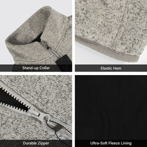 Veste USB unisexe, chauffage électrique, vêtements de travail décontractés pour l'extérieur, cardigan <span class=keywords><strong>chauffant</strong></span>, veste polaire à fermeture éclair intégrale, <span class=keywords><strong>pull</strong></span> Verwarmende - Product Image 4