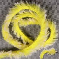 Kunstfellstreifen Zonker-Streifen für Fliegenfischen Fliegenherstellung Jigs Mäuse Zonker Fliegenbindematerial 2mm-3mm Breite