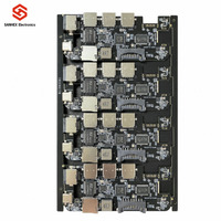 Carte de circuit de commande de réfrigérateur SANHEX, appareil électroménager intelligent, assemblage de circuits imprimés multicouches sur mesure, fabricant unique