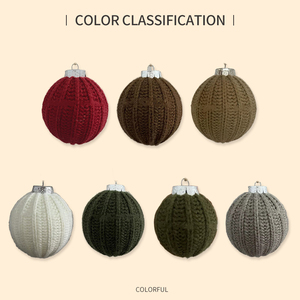 Elegante Colgante de Bola de <span class=keywords><strong>Navidad</strong></span> Tejida <span class=keywords><strong>a</strong></span> Mano para Decoración de Habitación Adorno de Ganchillo para Árbol de <span class=keywords><strong>Navidad</strong></span> - Product Image 2