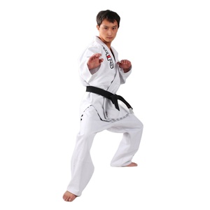 가라테 무술 훈련을위한 OEM 서비스 브라질 주짓수 BJJ 훈련 기 도매 면 유도 유니폼 기모노 - Product Image 2