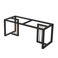 Support de table moderne en fer STG, cadre de table à manger, panneau trépied en métal pour table basse, bureau, salon, hôtel