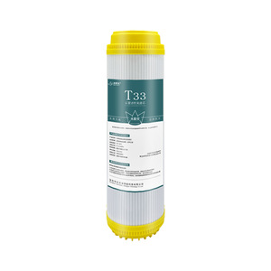 Cartouche filtrante au charbon actif T33 de 10 pouces, purificateur d'eau, remplacement universel, charbon actif pour une meilleure saveur - Product Image 2
