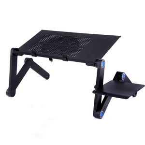 Escritorio pequeño y moderno para ordenador, mesa plegable de metal resistente, no requiere montaje, escritorio de escritura resistente para espacios pequeños, escuela y hotel - Product Image 2