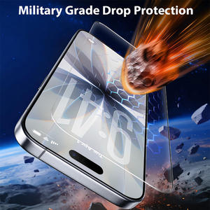 Protector de Pantalla de Cristal Templado con Cobertura Total Mate para el <span class=keywords><strong>Mercado</strong></span> Coreano, para <span class=keywords><strong>iPhone</strong></span> 17 15 12 <span class=keywords><strong>11</strong></span> Pro Max - Product Image 2