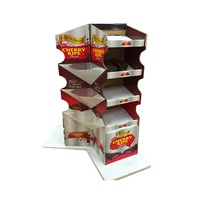 Boîtes de présentation rigides en carton ondulé écologiques, imprimées en flexographie personnalisée, avec des matériaux recyclés pour une utilisation en supermarché