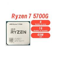 Ryzen 7 5700G versi boxed baru, R7 5700G, 3.8GHz, 8 core, 16 thread, 7nm, cache L3, soket AM4, PCIE 3.0, Zen 3