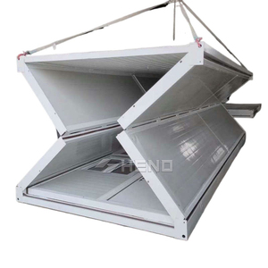 Maison conteneur pliable en acier de haute qualité, bureau préfabriqué, unité modulaire pour dortoir, maison préfabriquée pour villa et hôtel - Product Image 1