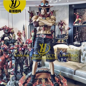 Figura de Anime de Alta Calidad, Estatua de Resina, Personaje de Tamaño Real, Figura de Acción de Luffy de 11 Pulgadas para Decoración, Escultura de Anime del Rey Pirata - Product Image 2