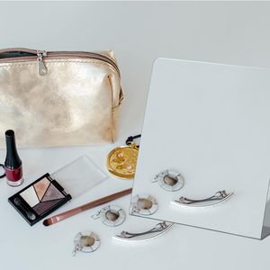 Counter Top <strong>Mirror</strong> <strong>Freestanding</strong> <strong>Mirror</strong> Single Sided Acrylic Desk <strong>Mirror</strong> for Tabletop Bedroom, Office, <strong>Bathroom</strong>, Dorm, Home - Product Image 2