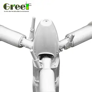 10kw small high output high quality 3 phase horizontal pitch control wind turbine with good performance in strong wind condition