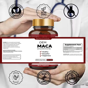 Erkekler ve kadınlar için OEM özel etiket Maca kapsül yüksek potens özü - Product Image 2