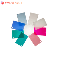Feuilles de PMMA translucides colorées personnalisées en gros, panneau en plexiglas Pmma idéal pour les décorations avec une excellente transmission de la lumière