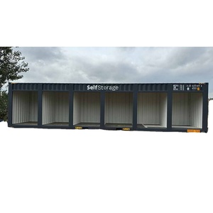 20 pieds 40 pieds 2 4 6 volets roulants Portes latérales Conteneur d'entreposage mobile portable Unités de <span class=keywords><strong>stockage</strong></span> en entrepôt à vendre en Australie - Product Image 1