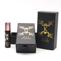 Flacon de parfum avec logo personnalisé imprimé flacon cosmétique avec boîte d'emballage