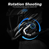2 Cavaliers FX30C PRO 1000M 1080P Casque Bluetooth Intercom Moto Casque Bluetooth/Casque Moto Camer