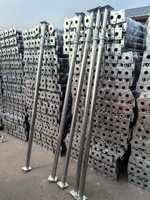 Puntal Ajustable de Acero Acrow de 48.3mm Q345 Galvanizado, Puntal de Apuntalamiento EN39, Soporte de Construcción de Alta Resistencia