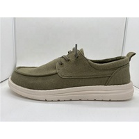 Chaussures de marche et de course légères et respirantes en toile antidérapante pour hommes avec massage lumineux pour le printemps et l'automne