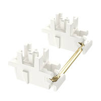 Stabilisateurs montés sur plaque DUROCK V3, blanc crème, nouveau, USB 2.0, rétroéclairé par LED, sans fil, pour claviers Cherry MX