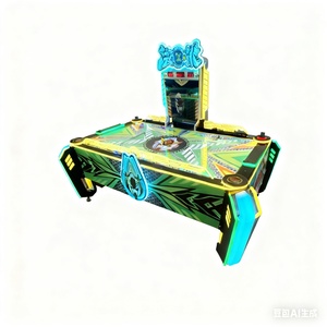 Coin Operated English Air Hockey Table LED Light <b>Arcade</b> <b>Game</b> <b>Machine</b> for 2 Players Indoor Entertainment with 1 Year Warranty - Product Image 5