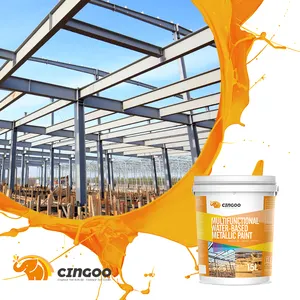 CINGOO OEM Colorful Factory Iron Fence Copper Spray Easy Construction Metallic coating Paint