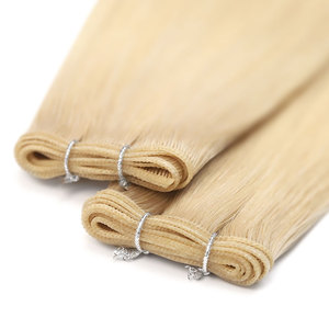 Saç PrebondedHair Bulkhair görünmez insan saçı postiş ham bakire çift çekilmiş Genius saç uzantıları bant