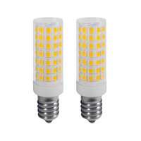 Ampoule LED SMD à haut lumen, corps en céramique, AC 120V/230V, culot E11/E12/E14/E17, usage résidentiel, certifiée RoHS, fabricant chinois