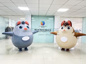 Disfraz de payaso inflable para publicidad al aire libre, disfraz de dibujos animados inflable personalizado gigante para eventos de promoción - Product Image 2