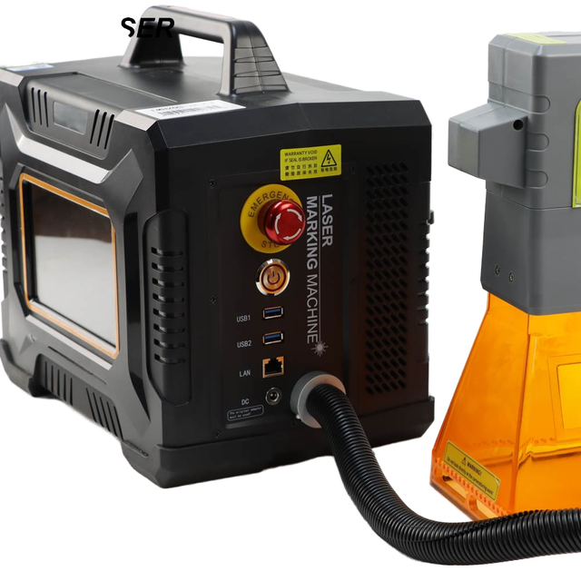 New Portable Handheld Marking Machine | High-Accuracy Fiber Laser Engraver | Metal QR Code Serial Number Marker