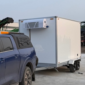 Trailer <b>Cooler</b> <b>Room</b> Mobile Trailer <b>Cooler</b> Unit Insulated Freezer Box Trailer Custom Size Cooling <b>Room</b> - Product Image 4