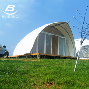 Haute qualité luxe Shell style glamping <span class=keywords><strong>vacances</strong></span> hôtel maison coupe-vent avec PVC couverture extérieure étanche Camping tente pour événements - Product Image 3
