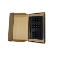 Teclado USB Programable Mini KB50MS/D con Lector de Tarjetas Magnéticas Profesional para Caja Registradora POS
