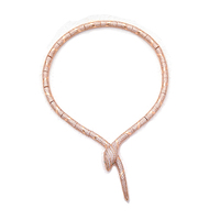 Nouveau Collier de Luxe en Cuivre 2026, Collier Ras du Cou Argenté et Doré, Accessoires de Bijoux pour Femme, Idéal Cadeau