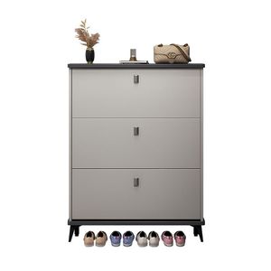 Meuble à chaussures Wanjulai 120 mm de hauteur, rangement gain de place, étagère d'entrée pour baskets, bottes et talons hauts - Product Image 4