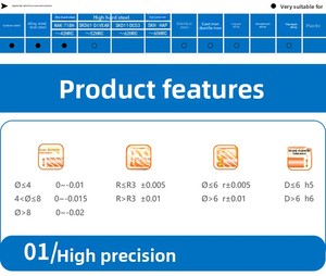Dao khoan lỗ bằng cacbua vonfram 2 rãnh, chống mài mòn, dùng cho máy CNC, sản xuất tại Trung Quốc - Product Image 6