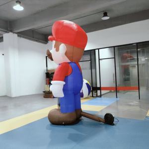 Decoración Inflable Gigante de Super <span class=keywords><strong>Mario</strong></span> LED, Personaje Clásico de Videojuegos para Fiestas Infantiles/Eventos Temáticos/Centros Comerciales/Promociones de Marca - Product Image 5