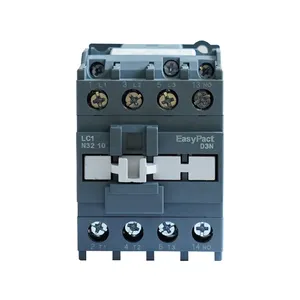 Düşük voltaj dağılımı için orijinal 220V 380V 25A/32A 3P Tripolar Ac kontaktör