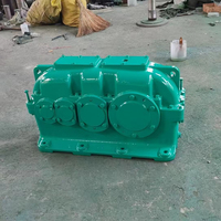 Réducteur de vitesse série ZLY 250 à 3 étages, boîte de vitesses hélicoïdale cylindrique, plaque en acier soudée, surface de denture renforcée, colonne conique