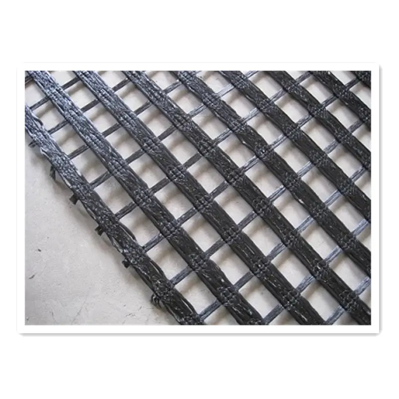 Factory For Sale Polyester Pet Woven Geogrid Geocomposite geogrids