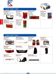 กันชนหน้าสำหรับรถยนต์มิตซูบิชิ แอล300 / เดลิก้า ปี 2002 อะไหล่รถยนต์ - Product Image 2
