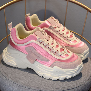 Baskets de luxe pour femmes, <span class=keywords><strong>chaussures</strong></span> athlétiques et respirantes, de Jogging, de Sport, de marche, d'athlétisme, à semelles épaisses, collection 2020 - Product Image 1