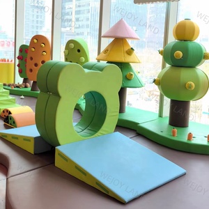 Tùy chỉnh trẻ em cài đặt nhà nhập vai trong nhà Thiết bị sân chơi trong nhà thị trấn nhỏ trang trại nhập vai trẻ em chơi khu vực - Product Image 3