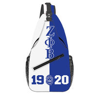 Sac de Poitrine ZPB Personnalisé, Sac à Bandoulière, Sac à Dos de Sport, Sac de Voyage, Sac à Dos Quotidien, Mode Décontractée, Cadeau pour Femmes et Hommes, Vente en Gros, Polyester Durable